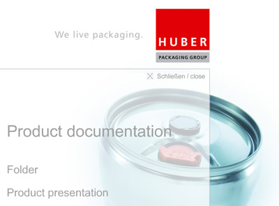 Huber Packaging Produkt CD