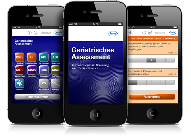 GeriApp Roche Pharma AG iPhone